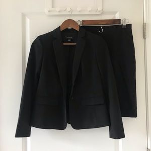 Ann Taylor classic blazer and skirt